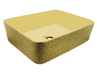 Lavamanos Rectangular Gold